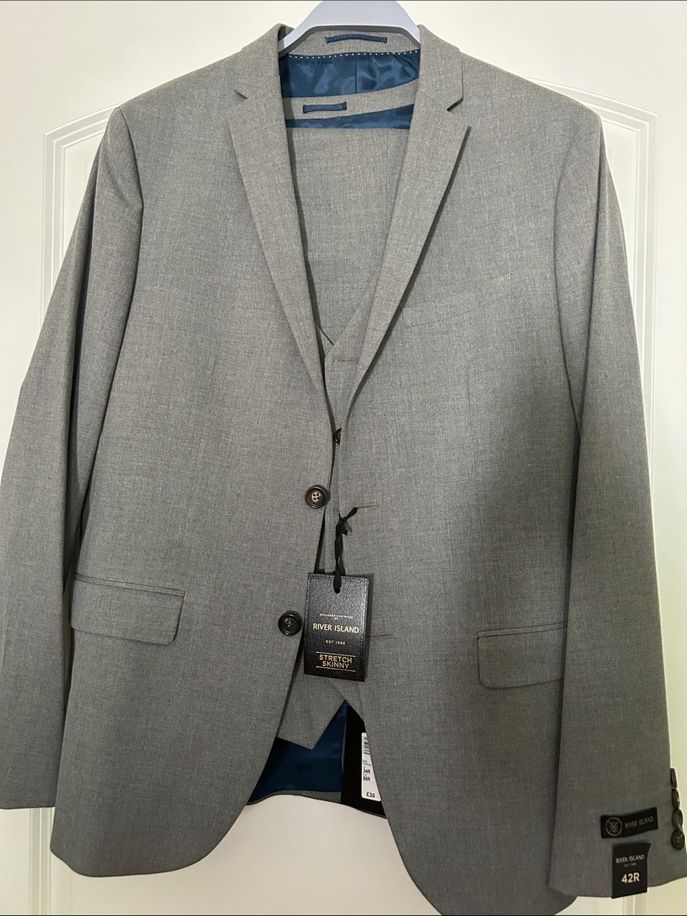 River Island 3 piece suit